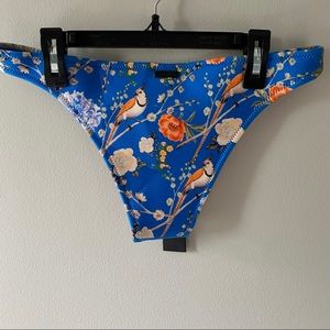 NWT Triangl bird print bikini bottoms